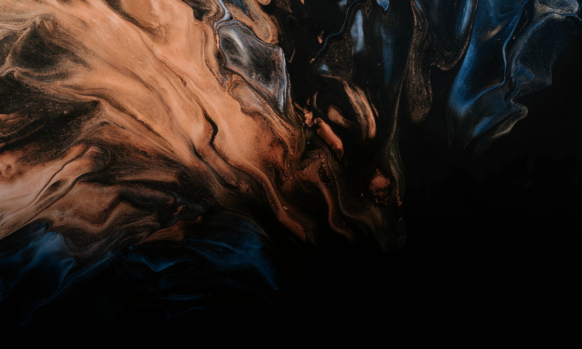 Abstract fluid artwork